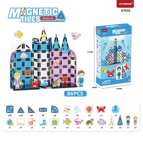 CPS351329 Ocean Series Mini Magnets