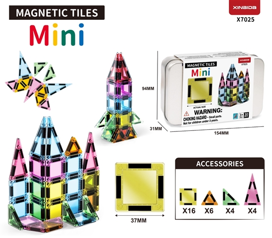 CPS351339 Mini Magnetic Tiles