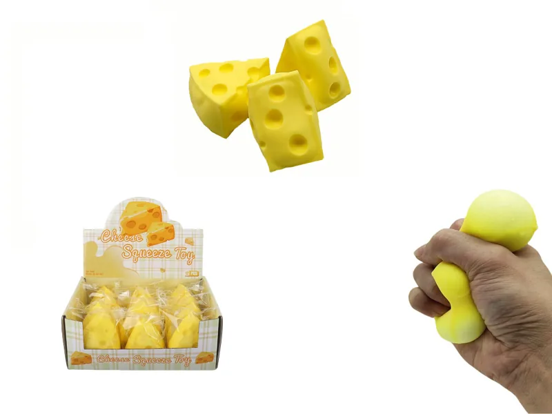 Squeeze and Squish Fun: Stress-Relief Toys (Flour & Cheese),