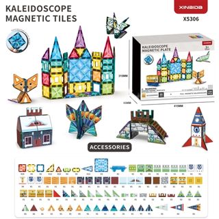 Set de Imanes para Ventana con Patrón de Diamante Caleidoscopio (GCC) – 6 piezas · imagen de producto