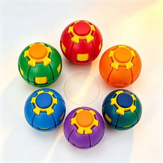 Bola Giratoria Antiestrés MimoLudo – 12 piezas por caja, USD 0.42 por pieza · imagen de producto